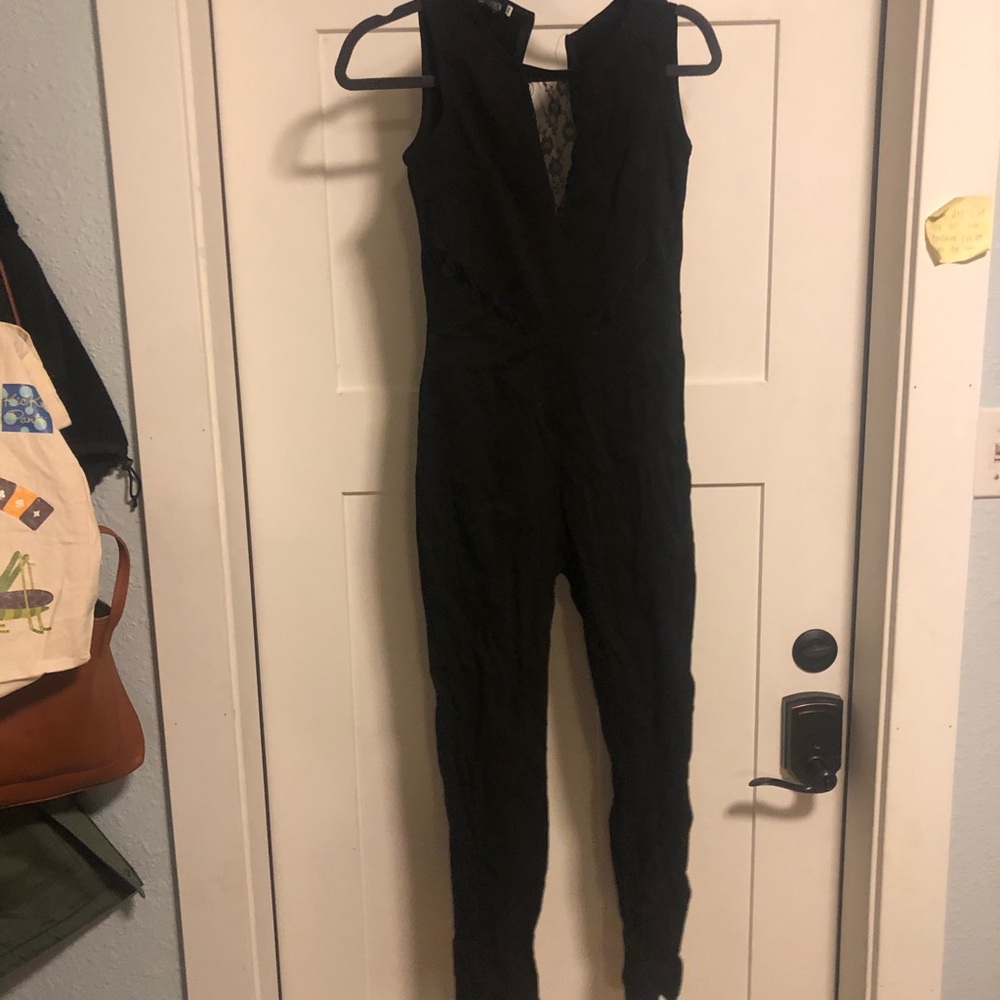 Black jumpsuit